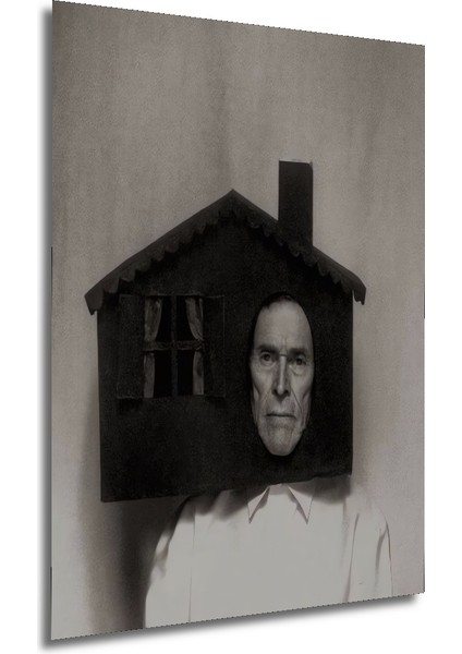 Kara Kalem Görünümlü Ahşap Dekoratif Tablo Evin Içindeki Insan Sanatı Dikdörtgen Tablo fırsatları