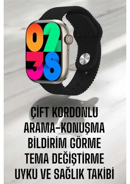 Akıllı Saat Tema Değiştirme Uyku ve Sağlık Takibi Bluetooth Bağlantılı modelleri