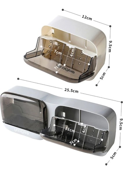 2&apos;li Kapaklı Sabunluk modelleri