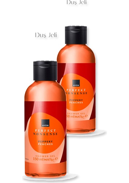 Perfect Nonsense Peppery Peaches Duş Jeli - 150ML Ikili Set