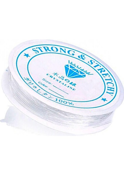 Şeffaf Esnek Misina Ipi 0,35 mm
