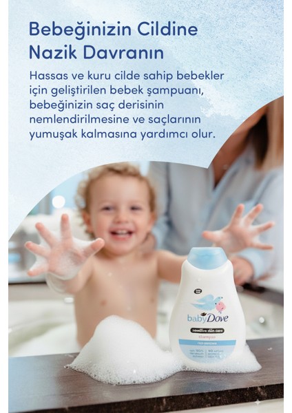 Doğal Prebiyotikli Şampuan ve Losyon Bebek Banyo Bakım Seti fırsatları