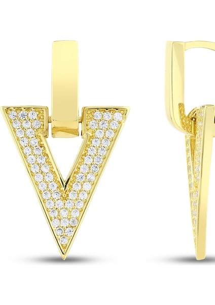 Altın Tasarım Küpe - 14K fiyatları