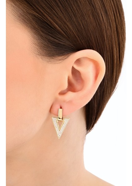 Altın Tasarım Küpe - 14K modelleri