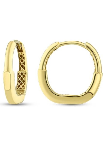 Altın Halka Küpe - 14K