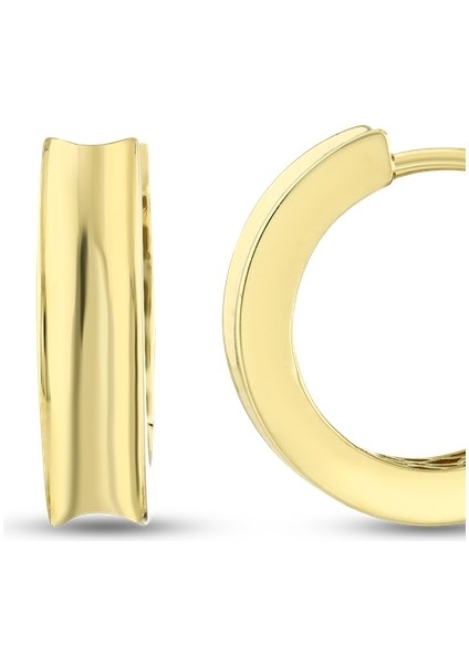 Altın Halka Küpe - 14K fiyatları