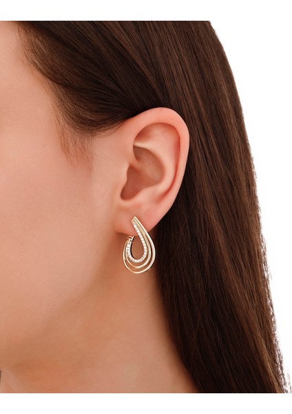 Tasarım Altın Küpe - 14K modelleri