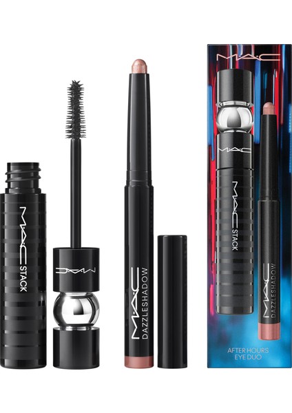 After Hours Ikili Göz Seti - Macstack Maskara 12 ml & Dazzleshadow Kalem Far