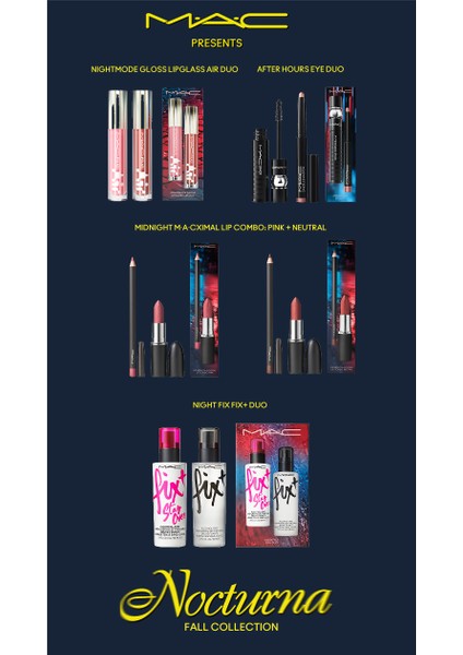 After Hours Ikili Göz Seti - Macstack Maskara 12 ml & Dazzleshadow Kalem Far fırsatları