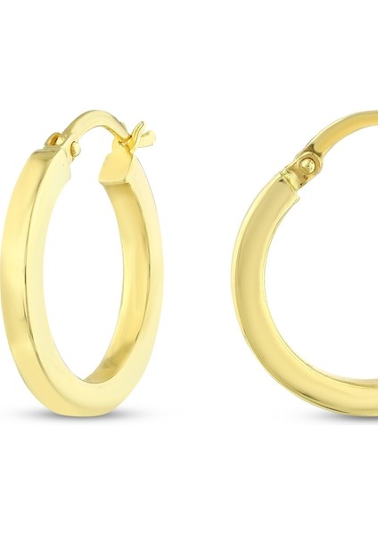 Altın Halka Küpe - 14K fiyatları