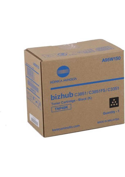 TNP-49-A95W150 Siyah Orijinal Fotokopi Toner