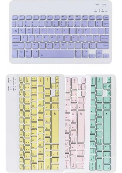 Bluetooh Wıreless Keyboard Siyah Q Klavye Ios Ipad Android Windows Uyumlu indirimleri