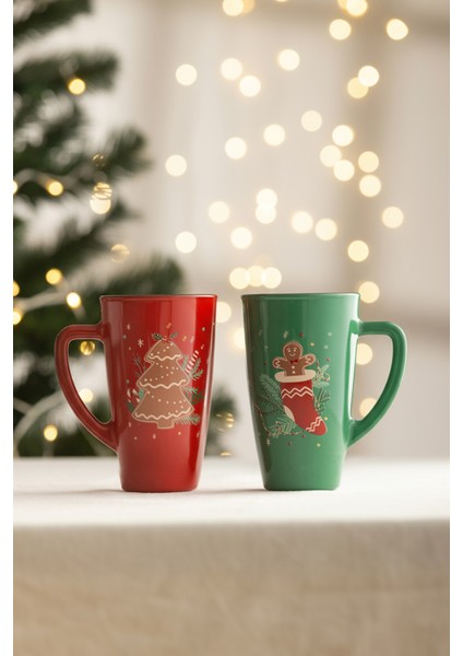 Ginger Cookie 2'li Kupa Seti 400 cc