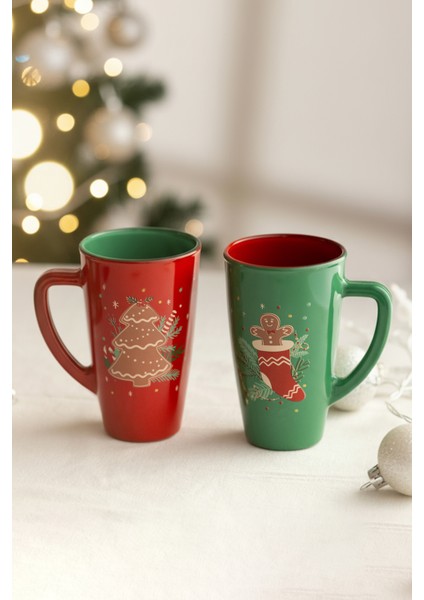 Ginger Cookie 2'li Kupa Seti 400 cc