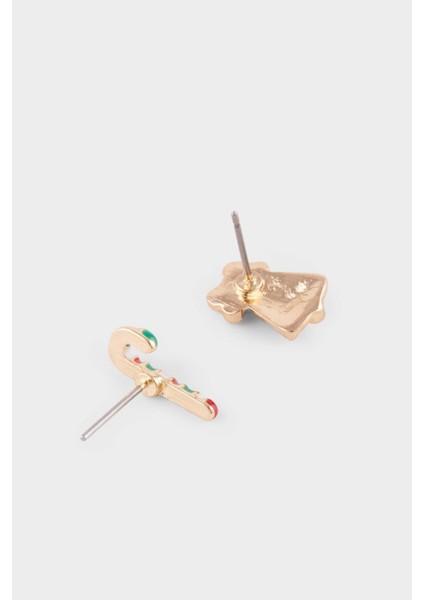 Yılbaşı Temalı Kadın 6'lı Küpe F7409AXNS modelleri