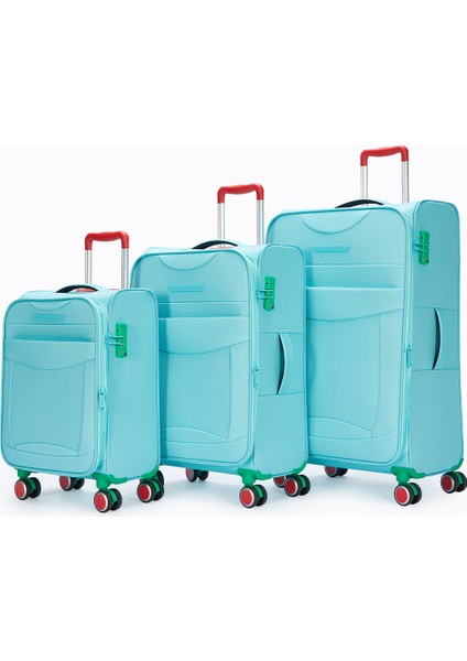 14BNT2700 Polipropilen 3 Lü Valiz Seti