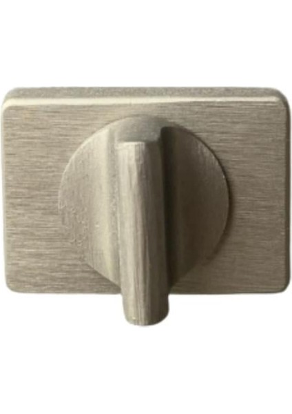 RO15 Kapı Kolu Rozeti Wc Fırçalı Saten 53X37X11 mm