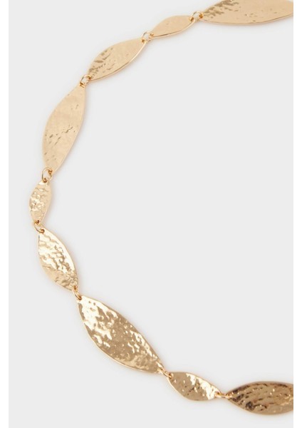 Kadın Silver Parlak Desenli Metal KEMER G3681AXNS fiyatları