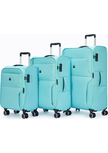 14BNT2500 Polipropilen 3 Lü Valiz Seti