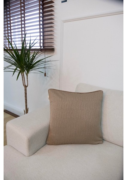 Parlak Krem Kırlent Kılıfı Dekoratif Bohem Soft Koltuk Sırt Yastık Hediyelik Yılbaşı 45X45 modelleri