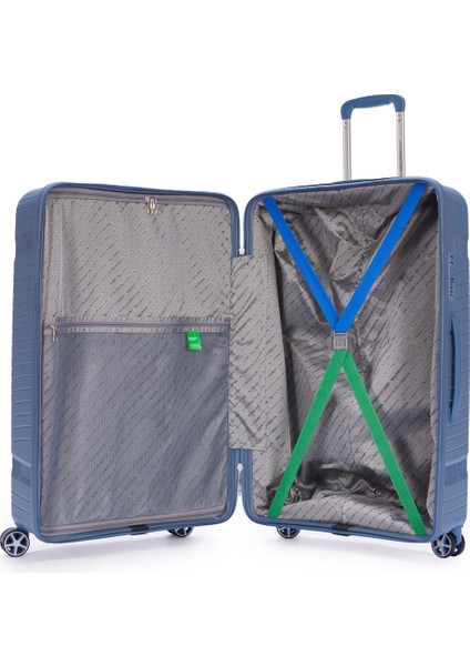 14BNT3000 Polipropilen 3 Lü Valiz Seti indirimleri