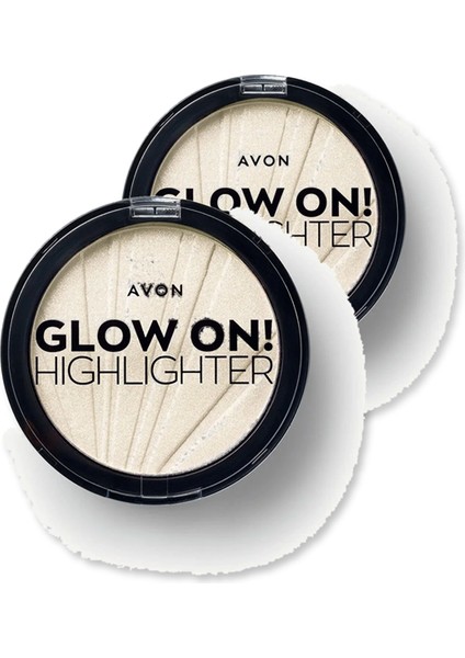 Glow On Aydınlatıcı Sıkıştırılmış Pudra-Sheer Glow Ikili Set