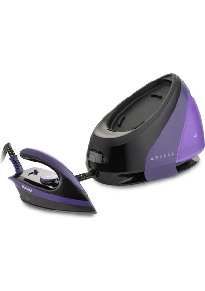 Jetsteam 1173H Buhar Kazanlı Ütü Mor Siyah