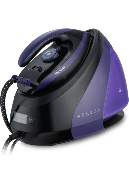 Jetsteam 1173H Buhar Kazanlı Ütü Mor Siyah