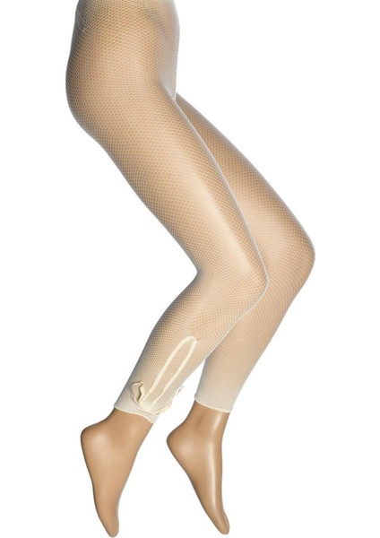 Yandan Bağcıklı File Tayt Kadın Çorap fiyatları