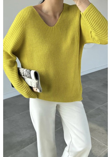 V Yaka Salaş Triko Bluz (S,m,l,xl Uyumludur) P-00018225 fiyatları