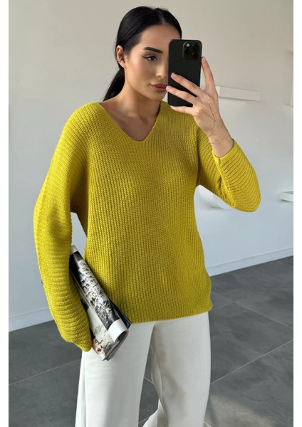 V Yaka Salaş Triko Bluz (S,m,l,xl Uyumludur) P-00018225 modelleri