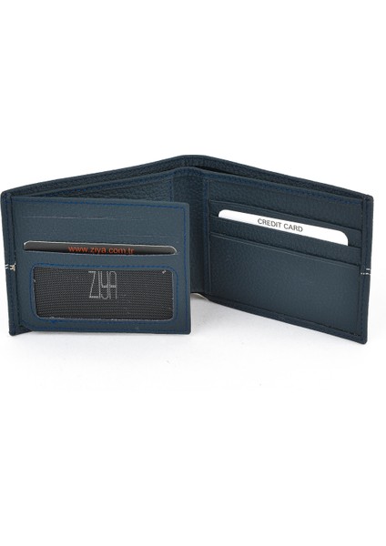 , Erkek Hakiki Deri Cüzdan 1519841ZY06 Lacivert modelleri