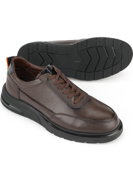 , Erkek Hakiki Deri Ayakkabı 1531025Z2048 Kahve fırsatları