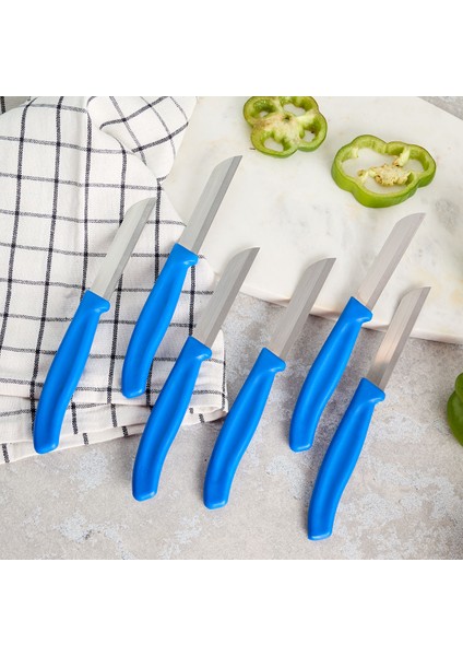 Mira 6 Parça Meyve Bıçak Seti Mavi