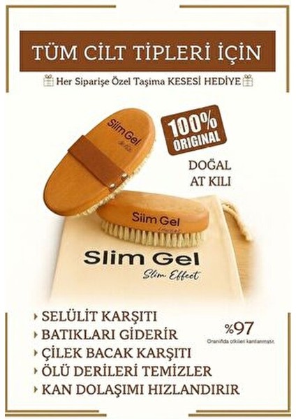 At Kılı Selülit Fırçası – Doğal Cilt Bakım Fırçası (Kese Hediyelidir) indirimleri