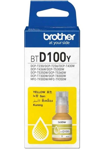 BTD100Y Orijinal Ultra Yüksek -Rimli Sarı Mürekkep
