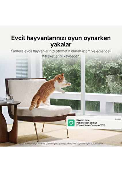 Smart Camera C701 4K Akıllı Güvenlik Kamerası (Xiaomi Türkiye Garantili) indirimleri