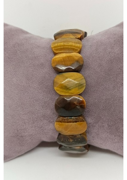 Rolex Kesim Kaplan Gözü Doğal Taşlı Bileklik fiyatları