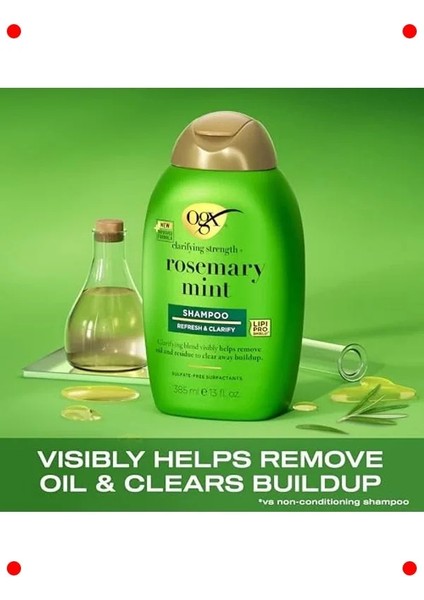 Biberiye & Nane Arındırıcı Sülfatsız Şampuan 385 ml fiyatları