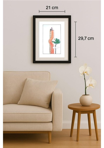 Wang Jinhai 29X21CM Orijinal Karikatür Tablo fiyatları