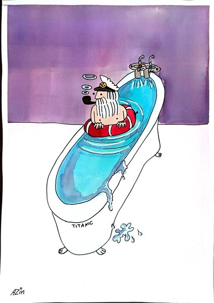 Marzeyah Rezaei 29X21CM Orijinal Karikatür Tablo modelleri