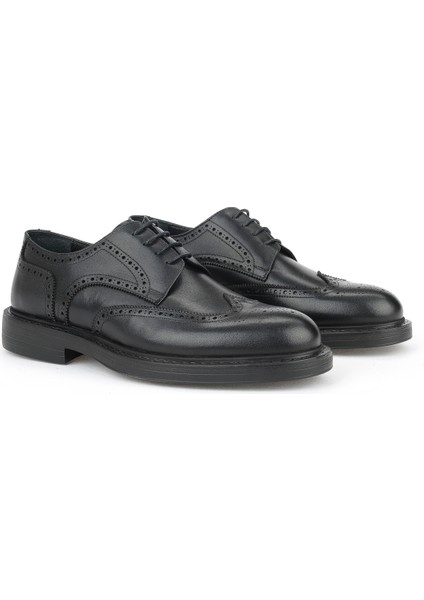, Erkek Hakiki Deri Ayakkabı 15350Z1116 Siyah fiyatları