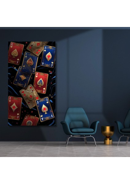 Uv Digital Baskı 4mm Kırılmaz Cam Oyun Kartları Vale As Papaz Duvar Tablosu fiyatları
