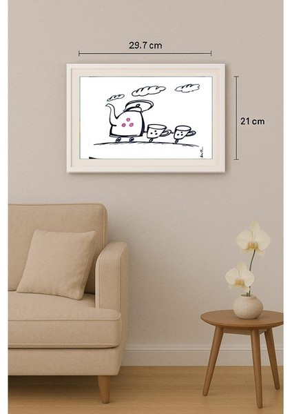 Chernyshev Yuliya 29X21CM Orijinal Karikatür Tablo indirimleri