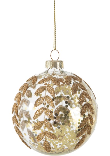 Gold Leaf Ağaç Süsü 8 cm modelleri