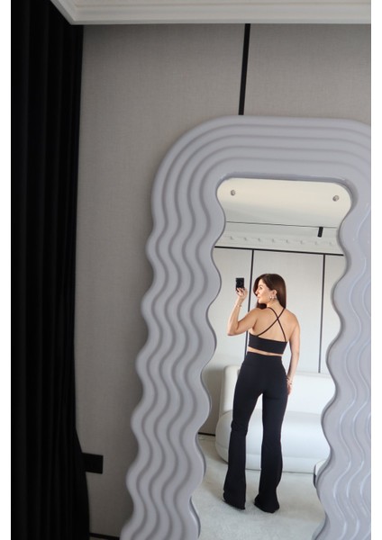 Yumuşak Dokulu Sweat Büstiyer Eşofman Alt Üçlü Takım fırsatları