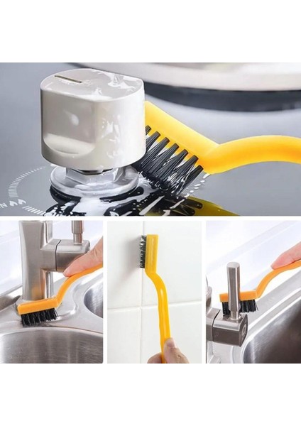 Sıladanal® 3 Lü Detaylı Temizlik Bakır,demir ve Sert Plastik Tel Fırça modelleri