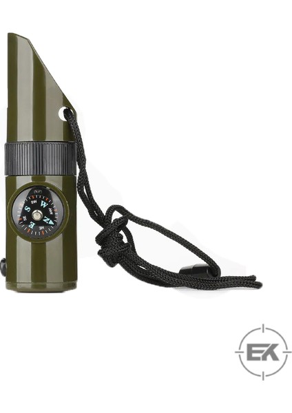 Erolav 7'si 1 Arada Acil Durum Düdüğü | Pusula, Fener, Termometreli Hayatta Kalma Kiti fiyatları