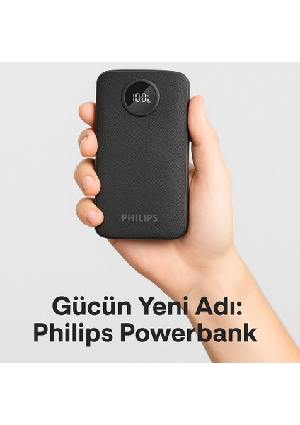 DLP7712 Powerbank 10000 Mah 3.7V Taşınabilir Şarj Cihazı, 22.5W Hızlı Şarj Usb-C ve 2x Usb-A Ekranlı fiyatları