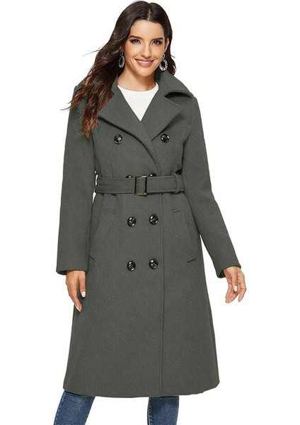 Kaban Kemer Detaylı Aksesuarlı Kaşe